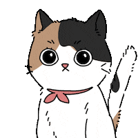Cat ねこ Sticker
