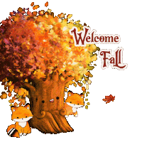 Tree Autumn Sticker