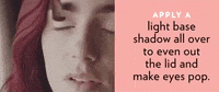 lily collins eyes GIF by Byrdie Beauty