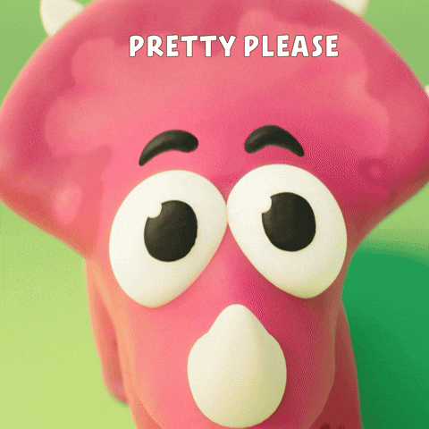 Dino Please GIF by Claynosaurz