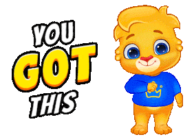 You Got This Do It Sticker by Lucas and Friends by RV AppStudios