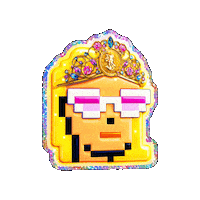 Paris Hilton Princess Sticker by The LSD Hotel