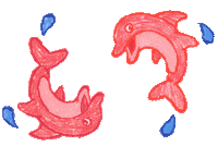 Jump Dolphin Sticker by James Thacher