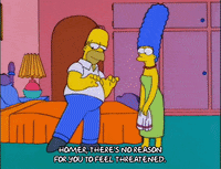 loving homer simpson GIF