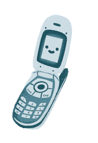 Mobile Phone Sticker by n26