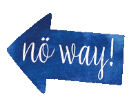 LiebeFonts no arrow noway liebefonts Sticker