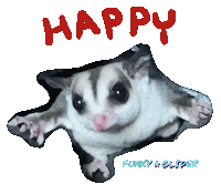 Happy Sticker