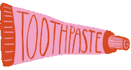 Teeth Bathroom Sticker by printplaylearn