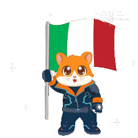 Italian Celebration Sticker by Hamieverse