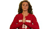Wisconsin Volleyball Dancing Sticker by Wisconsin Badgers
