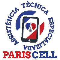 pariscell paris cell celular manutencao Sticker