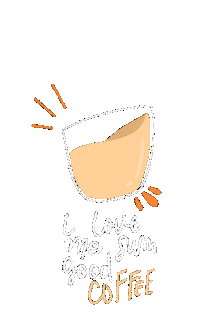 mehiyeya fun coffee nice sun Sticker
