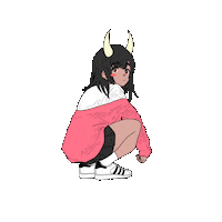 demon what Sticker