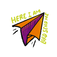 Fly Send Sticker