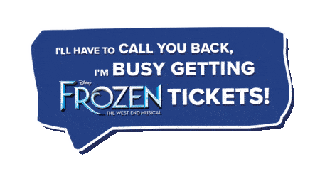 Let It Go Frozen The Musical Sticker by Disney Europe