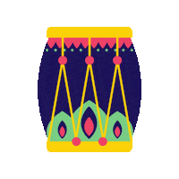 Festival Of Colours Sticker by Digital Pratik