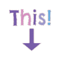 auti_anthology arrow point read this yes this Sticker