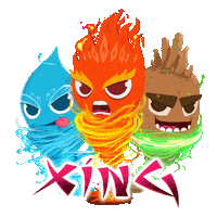 Fire Water Sticker by Luma World