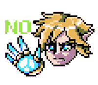 Pixel No Sticker