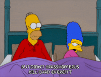 homer simpson bed GIF