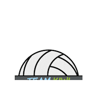 Team Kiwi Sticker by TEAM Kiwi Volleyball