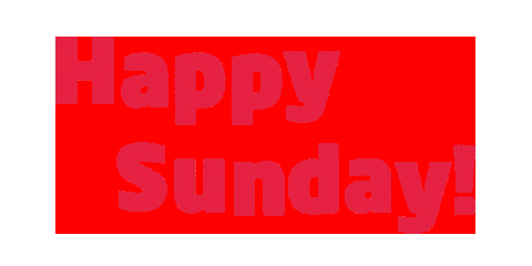 Happy Sunday Sticker by von Mende Marketing