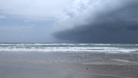 Storm Rolls in Over North Carolina's Outer Banks