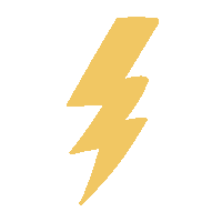itsnikola4 yellow light storm thunder Sticker