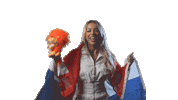 HuisVanOranje voetbal emma nederland holland Sticker