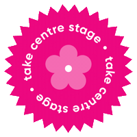 Centre Stage Sticker by Curvy Kate ltd