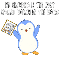 Penguin Grandma Sticker by Pudgy Penguins