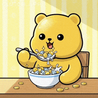 Treat Yourself Breakfast Time GIF by Kanpai Pandas