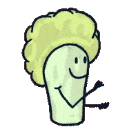 MovingPictureShow happy clap sarcasm vegetable Sticker