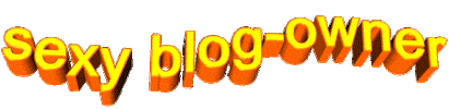 orange sexy blog owner Sticker by AnimatedText