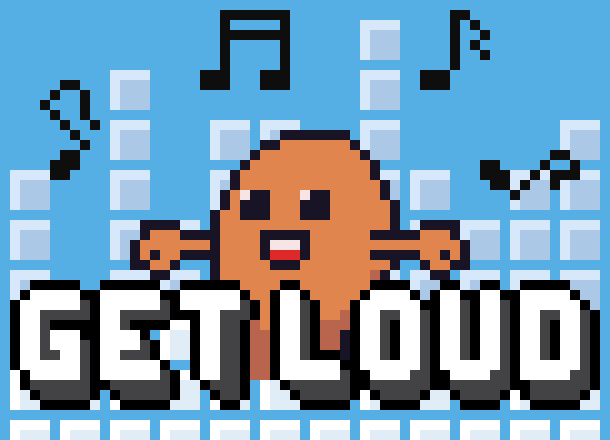 Happy Get Loud GIF by Memeland by 9GAG