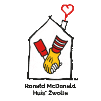 RMDUtrecht ronaldmcdonald kinderfonds keepingfamiliesclose ronaldmcdonaldhuis Sticker