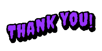 Thanks Thank You Sticker by SpoopyDrws
