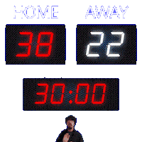 22 Away Sticker