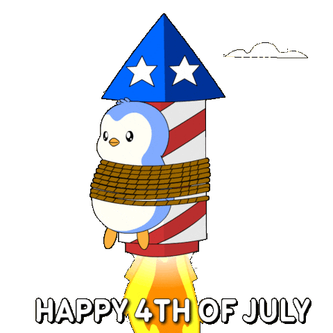 United States Penguin Sticker by Pudgy Penguins