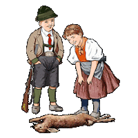 Happy Easter Hunting Sticker