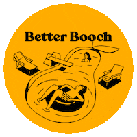 Black Pepper Swimming Sticker by Better Booch