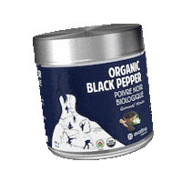 Black Pepper Sticker by Avafina Organics
