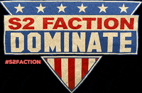 S2Faction s2 red white and blue dominate stars and stripes GIF