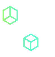 H Gradient Sticker by H+ Creative