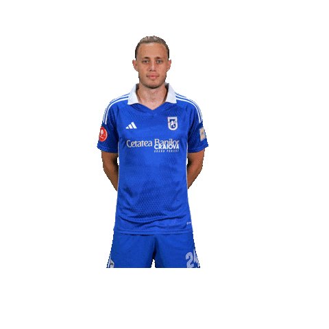 Football Player Sticker by FCU 1948 Craiova