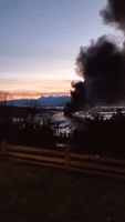 Large Fire Reported in Flood-Stricken Abbotsford