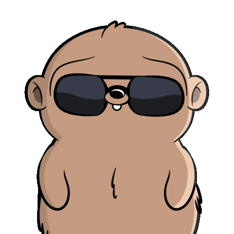 Reassuring Thank Goodness Sticker by Fugz Official