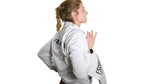 France Smile Sticker by ffescrime