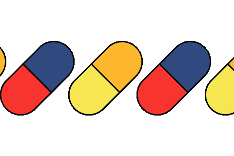 Flashing Mental Health Sticker