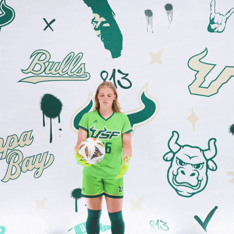 Womens Soccer GIF by USF Athletics